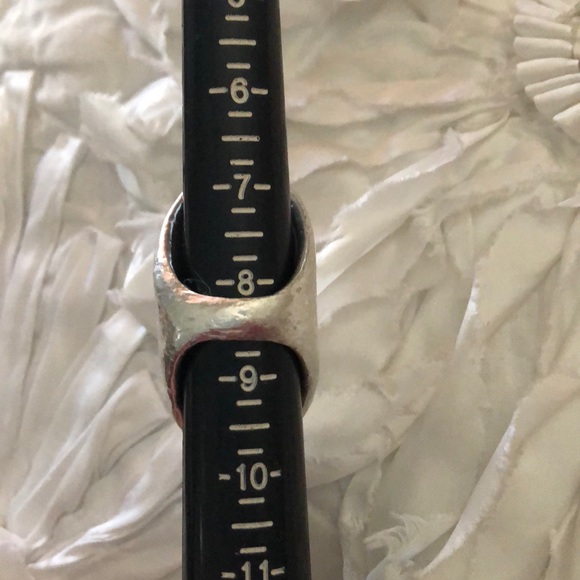 Big, funky, artsy, bold Sterling Silver Ring - Picture 2 of 8